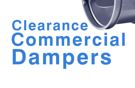 Picture of Clearance Commercial Dampers